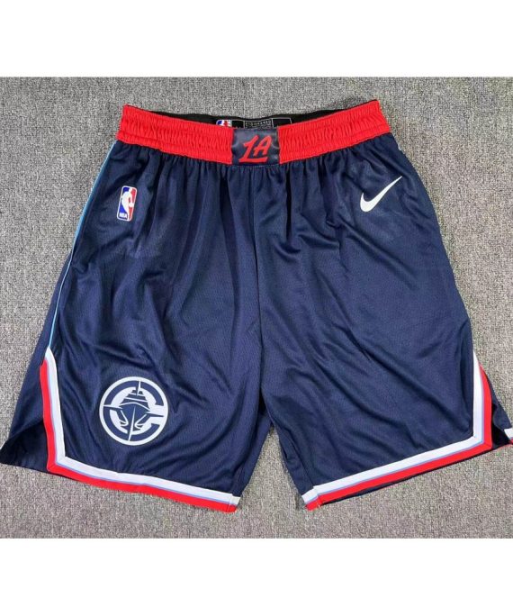 Pantalón Corto Los Angeles Clippers 2025 Azul Oscuro