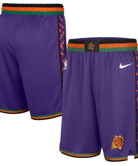 Pantalon Corto Phoenix Suns 2025 City Edition Púrpura