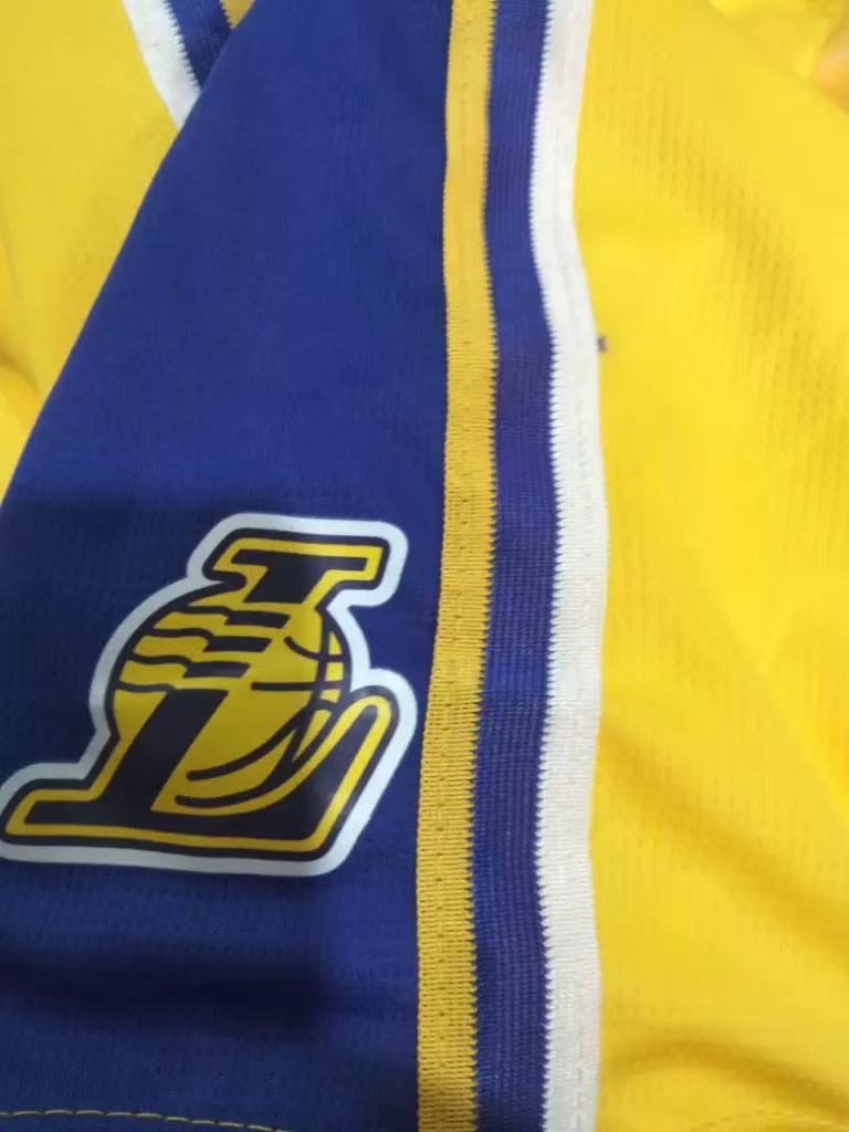 Pantalon Corto De Bolsillo Los Angeles Lakers Amarillo photo review