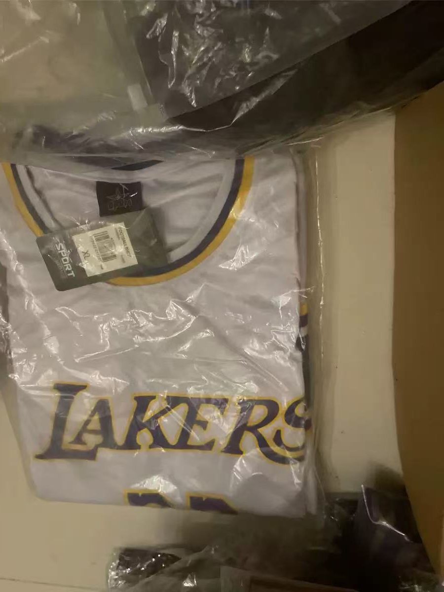 Camiseta Kobe Bryant Baloncesto #24 Los Angeles Lakers Retro Blanco photo review