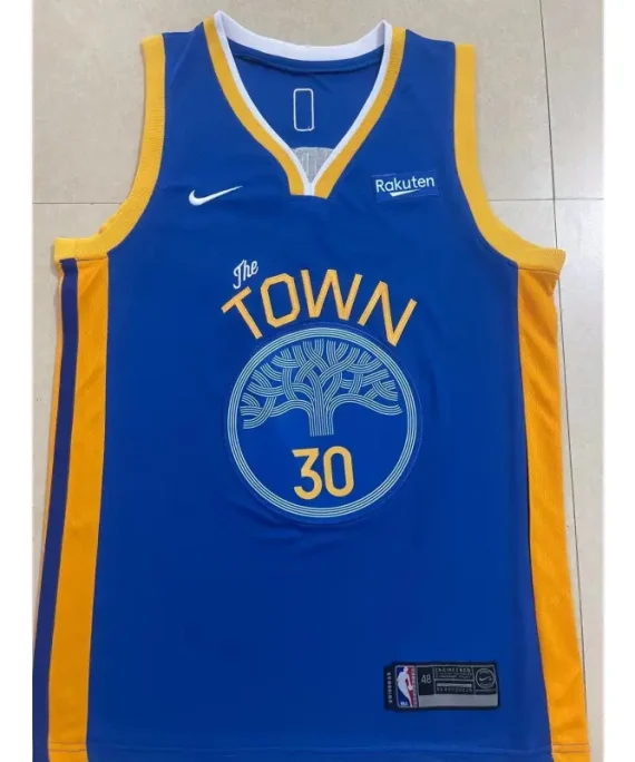 Camiseta Stephen Curry Baloncesto #30 Golden State Warriors 2025 Azul